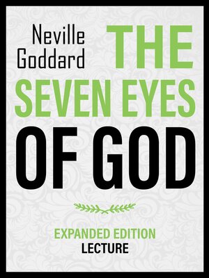 cover image of The Seven Eyes of God--Expanded Edition Lecture
